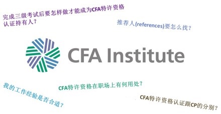<b>CFA institute：CFA会员实时问答</b>