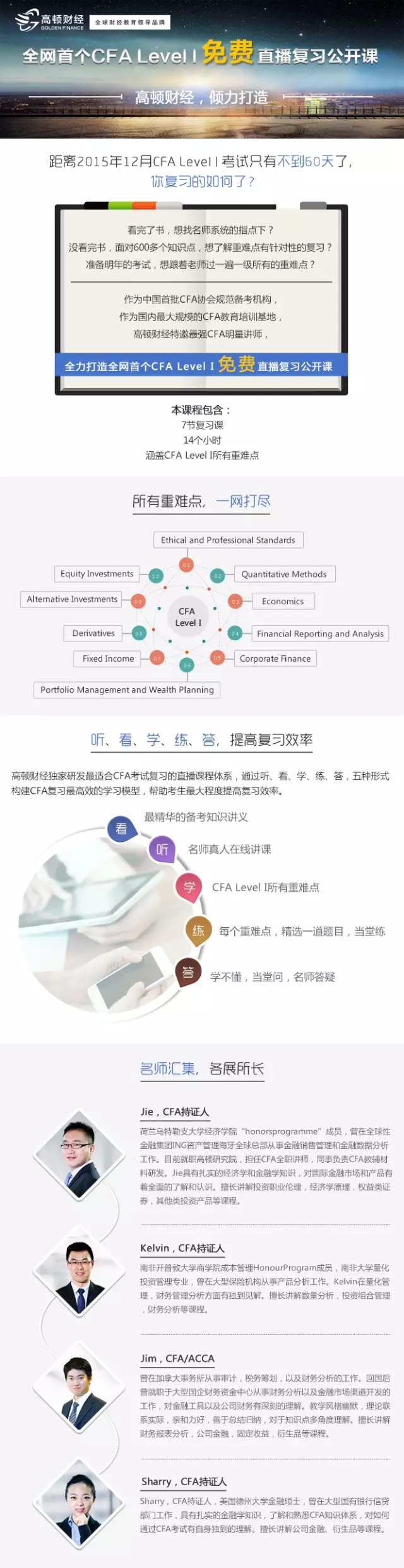 CFA,CFA培训,CFA报名,CFA考试,特许金融分析师