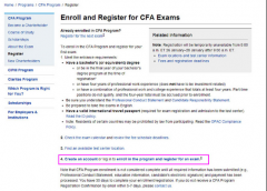 2020年CFA考试官网报名详细流程