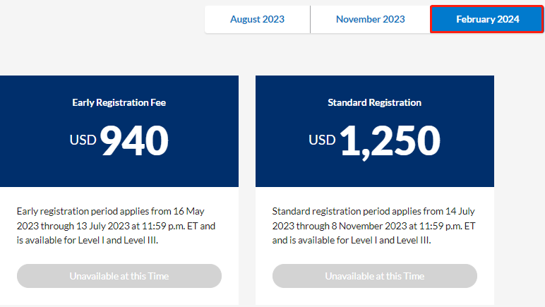 cfa考试多少钱?查看2024年最新费用!