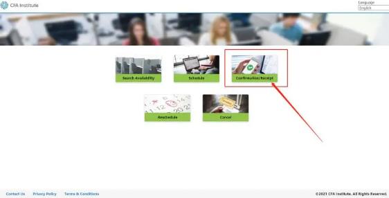 2022年2月CFA考试确认信,CFA健康承诺书打印流程