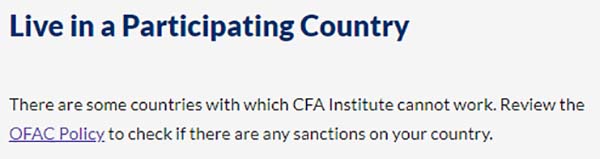 CFA报考条件和费用分别是什么？附报考常见问题解答！