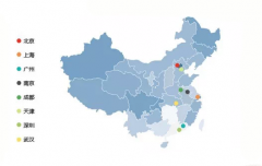 一张图弄清2015年6月CFA考试地点分布